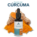 Memória: Óleo De Cúrcuma Ozonizado - 30ml - 100% Natural - FRETE GRÁTIS🚚