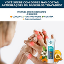 Creme para Dores Ozonizado - Poderoso Aliado Muscular 100g - 100% Natural - FRETE GRÁTIS🚚