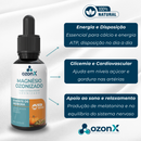 Magnésio Ozonizado Natural - Suplemento Semente de Abóbora ozonX 30ml