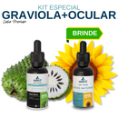 KIT Antidiarréico: Óleo Premium Graviola Ozonizado + Brinde Ocular - FRETE GRÁTIS 🚚