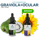 KIT Anti-úlcera: Óleo Premium Graviola Ozonizado + Brinde Ocular - FRETE GRÁTIS 🚚